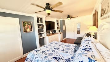 1 多间卧室、熨斗/熨衣板、WiFi、床单