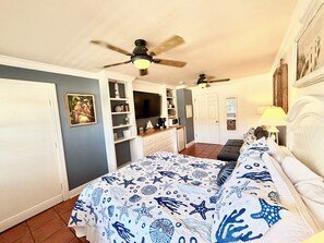 1 soverom, strykejern/-brett, wi-fi og sengetøy