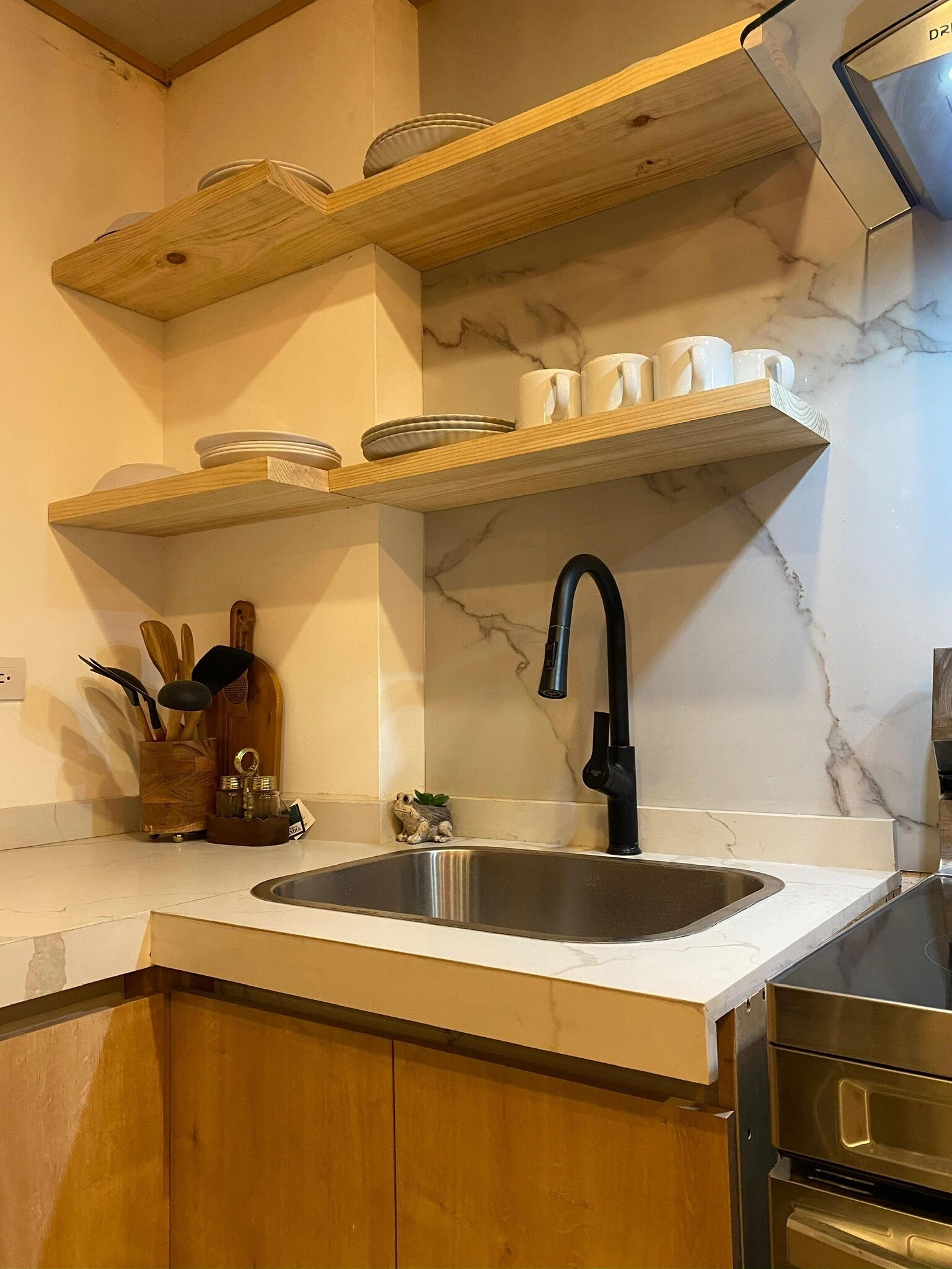 Microwave, oven, stovetop