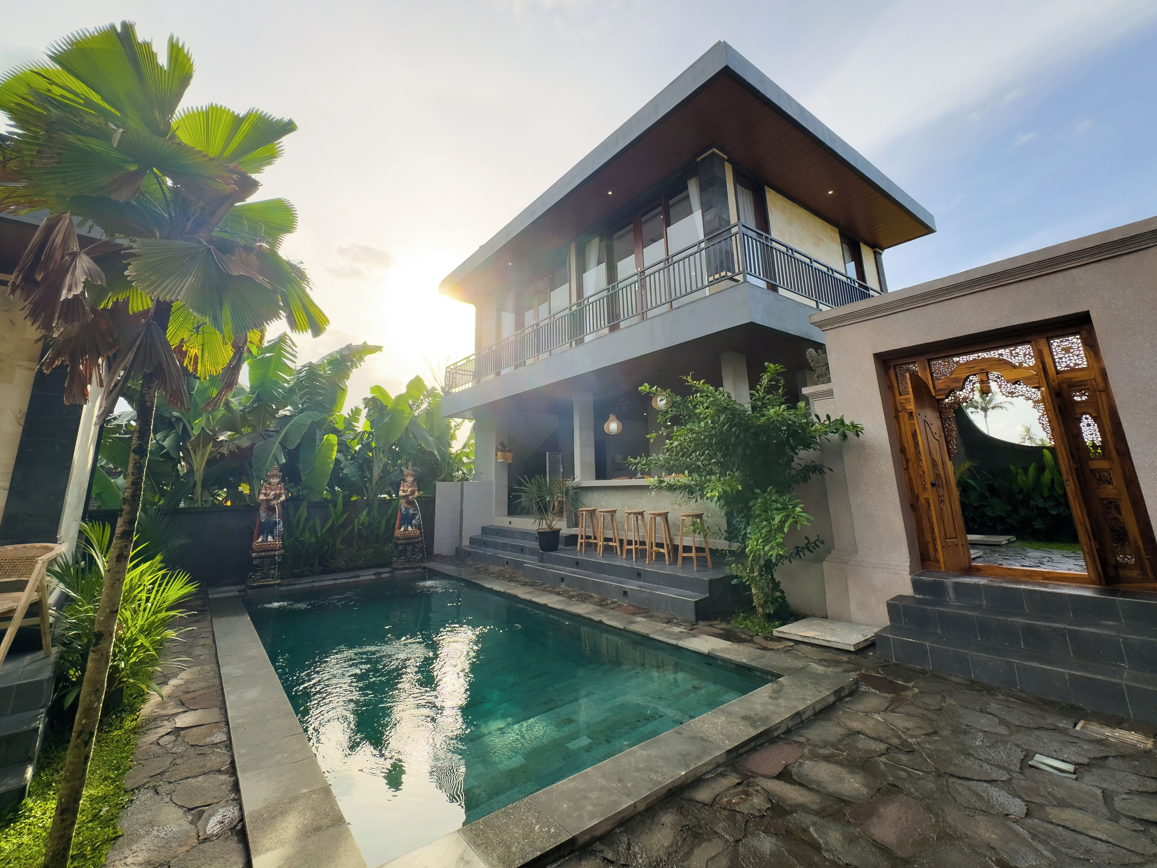 Fachada del alojamiento