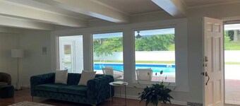 Spacious Home with Heated Swimming Pool + Hot Tub + Event Room + Large Kitchen