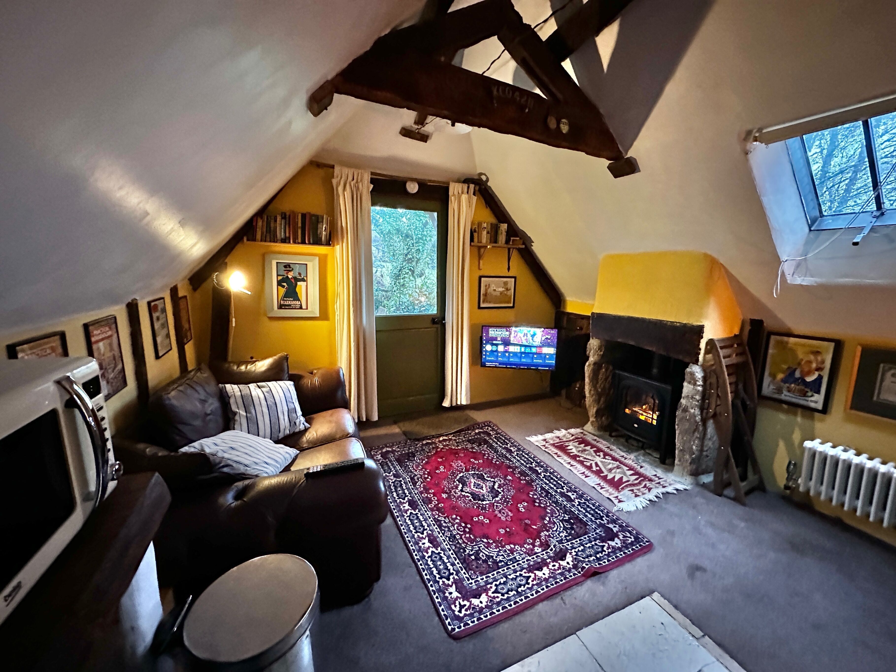 Televisio, takka, stereot