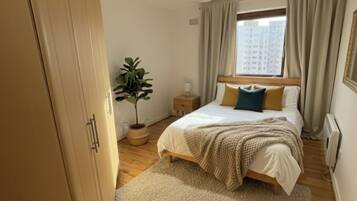 1 habitación, wifi y ropa de cama