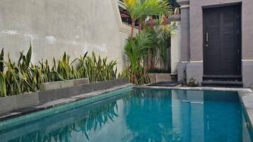 Villa Confort, 3 habitaciones, piscina privada, vistas a la piscina | Piscina privada