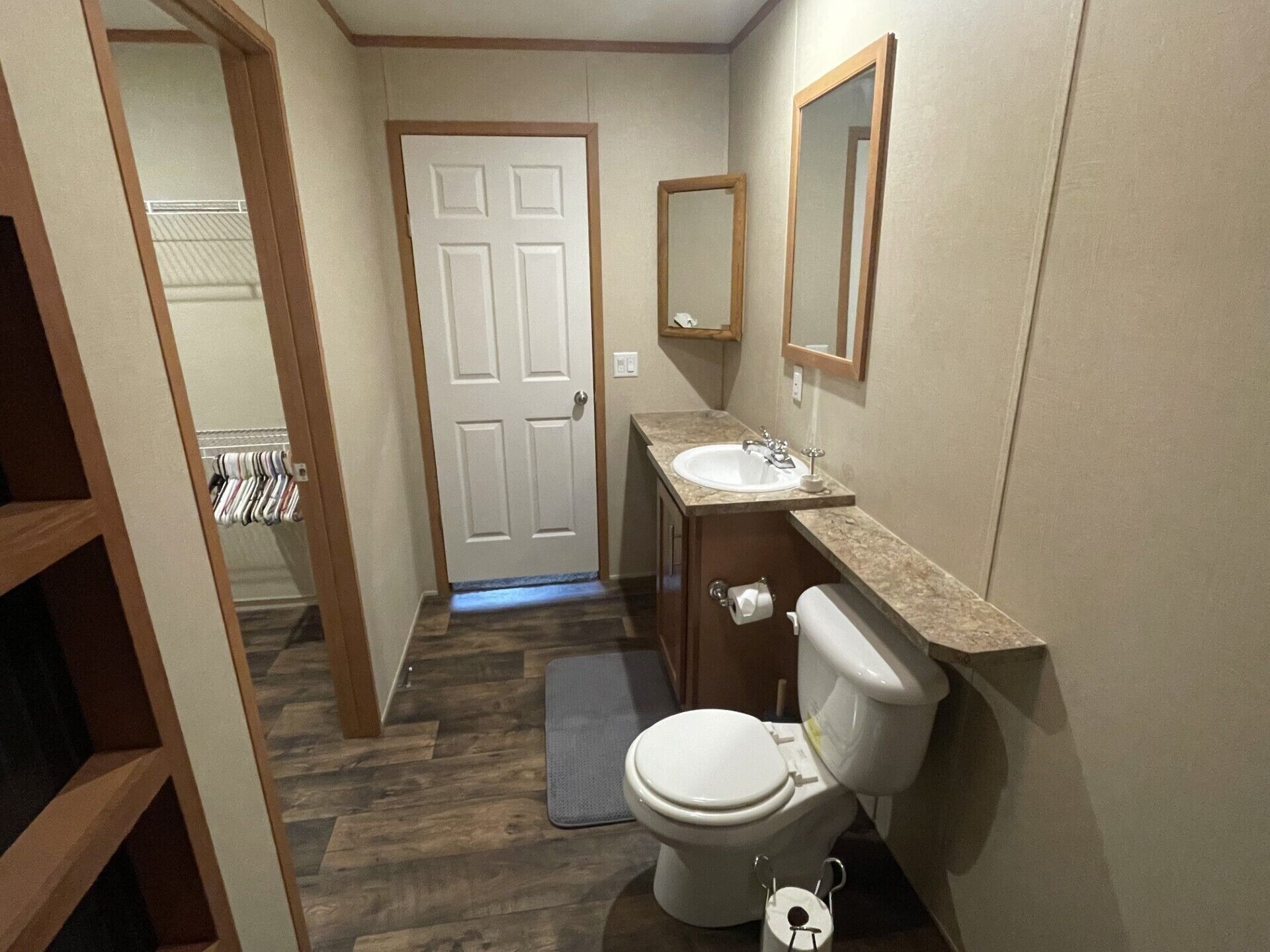 Towels, soap, toilet paper