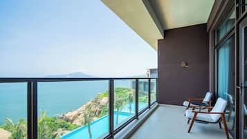 Double Room, Balcony, Ocean View | Kawasan hartanah