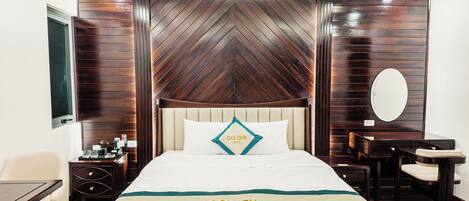 Standard Double Room, City View | Desk, free WiFi, bed sheets