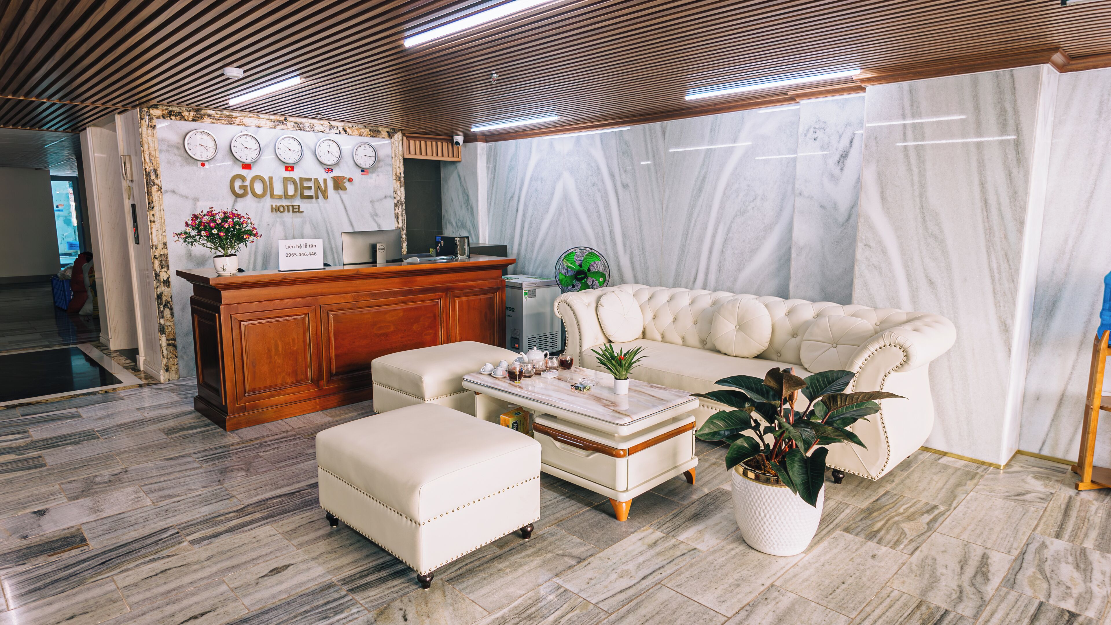 Sitzecke in der Lobby