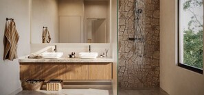 Luxury Villa | Bathroom - Aquarello Santa Teresa (Cobano)