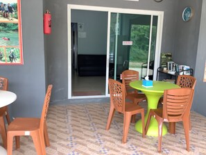 Opções para refeição ao ar livre