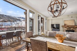 Dining - Sunny Mountain Retreat Near Gondola. Expansive Deck with Mountain Views & Air Conditioning! (Snowmass Village)