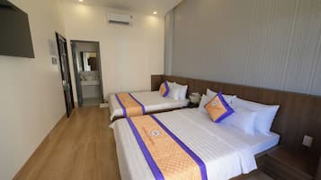 Quarto quádruplo, vista para a cidade | Wi-Fi de cortesia