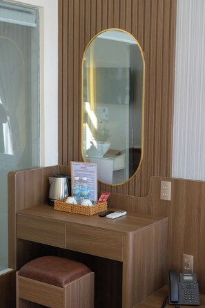 Kamar Double Standar, pemandangan kota | Wi-Fi gratis