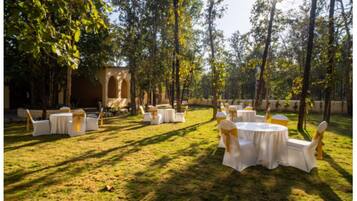 Espace banquet en plein air