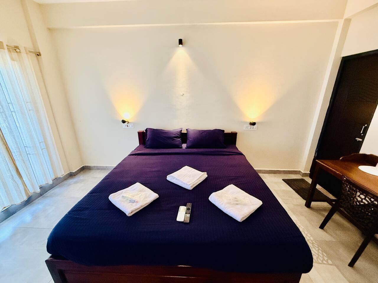 Wifi gratis y ropa de cama 