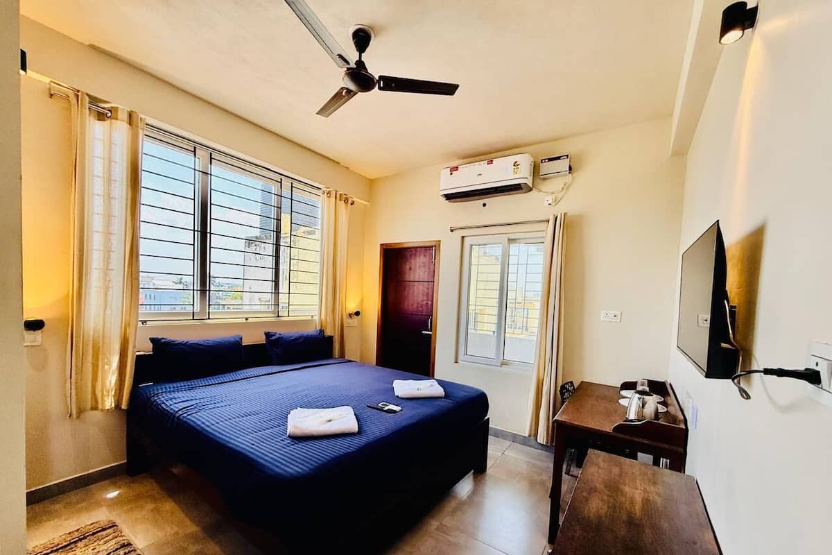 Chambre Double Supérieure | Bureau, Wi-Fi gratuit, draps fournis