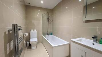 Shower, hair dryer