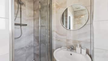 Shower, hair dryer