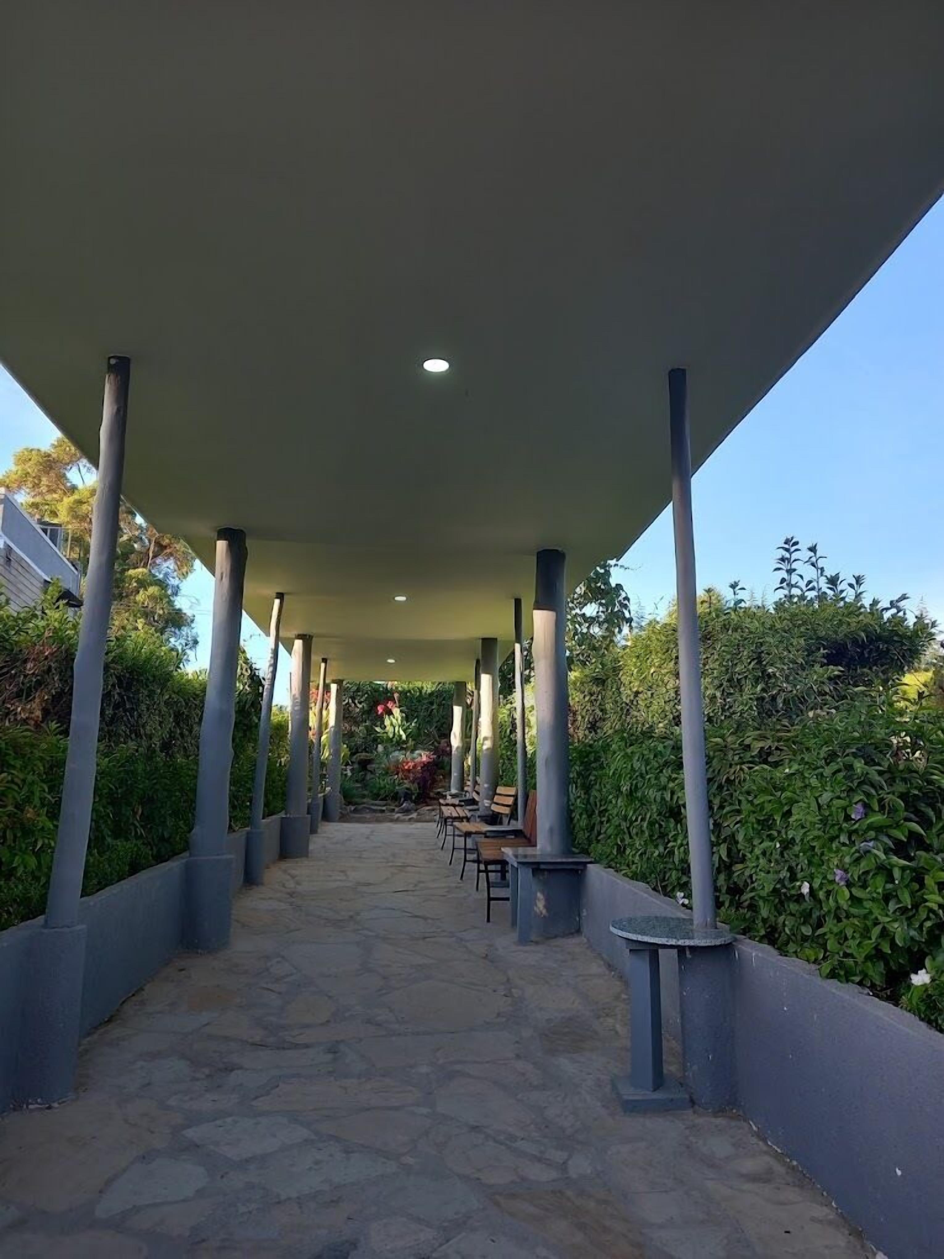 บริเวณประตูทางเข้า