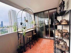 Room, 1 Bedroom, Smoking | Balcony - Room-pigcat Room Near Em District & BTS (Bangkok)