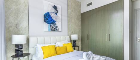 標準公寓, 海景 | 房內夾萬、遮光窗簾/窗簾、隔音、熨斗/熨衫板