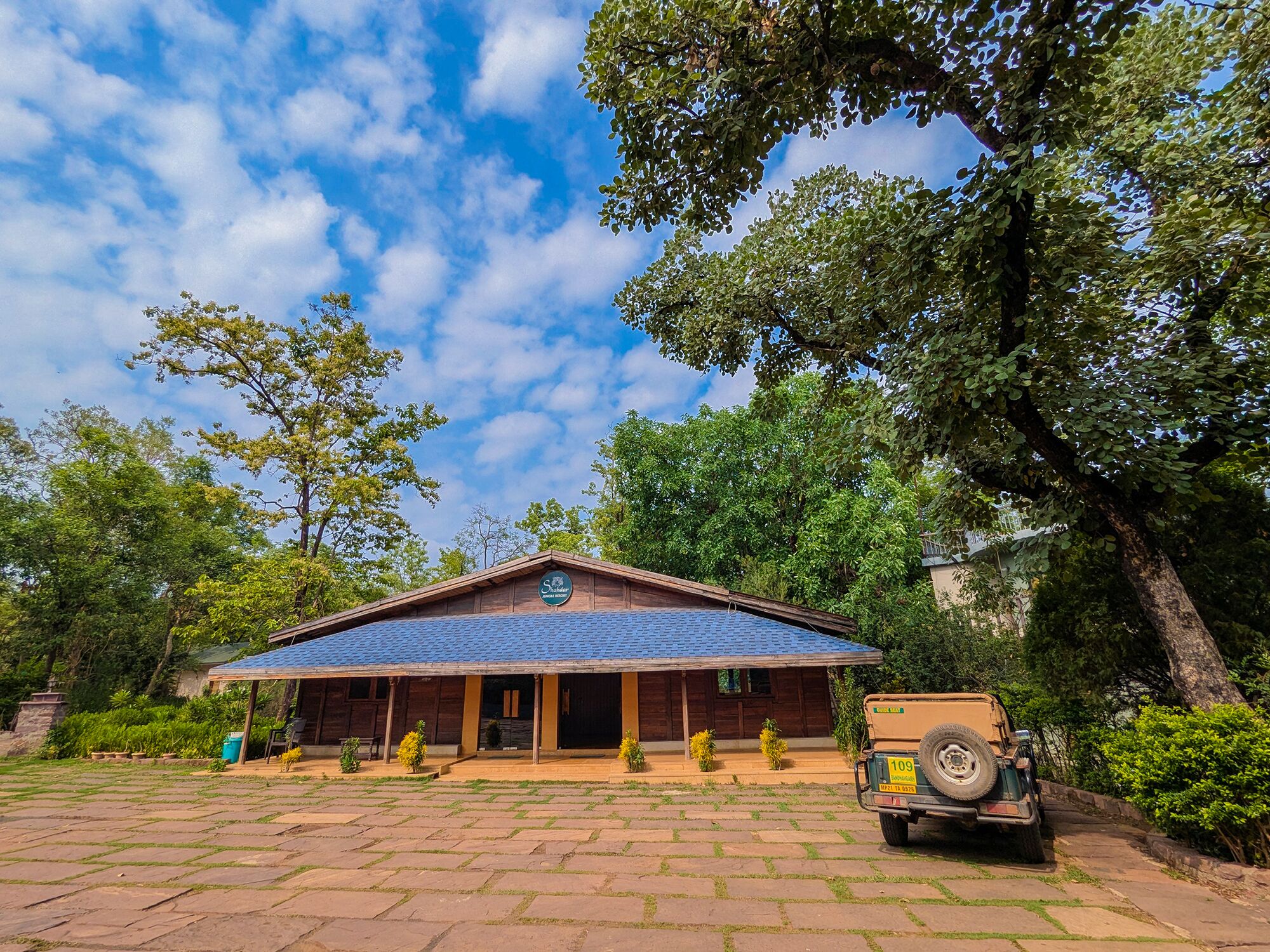 Fassade der Unterkunft