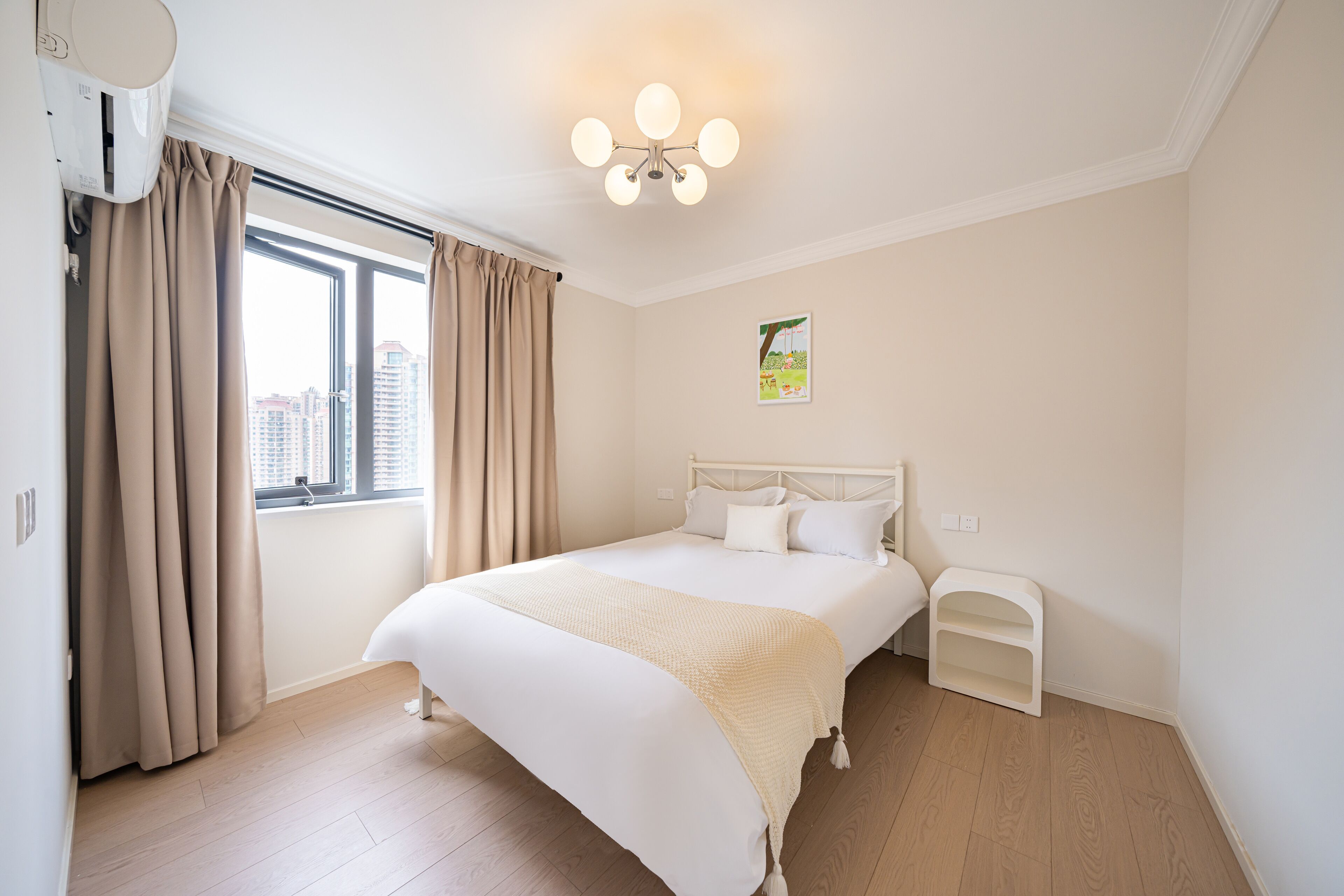 Premium bedding, down duvets, pillow-top beds, individually decorated