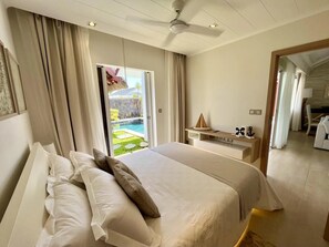 3 bedrooms, iron/ironing board, WiFi, bed sheets - Superb upscale villa in Grand Baie in a gated community (Grand Baie)