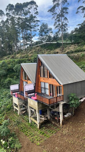 Front of property - Padangsari Cabin House (Dieng Kulon)