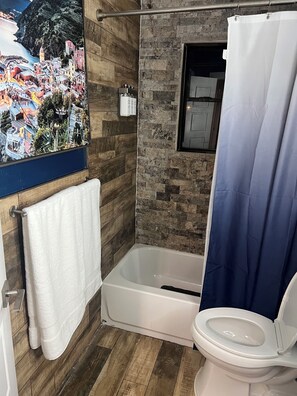 Hair dryer, towels, soap, toilet paper - Your Home Away From Home (Mesquite)