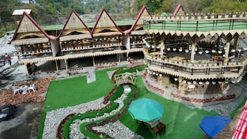 Voorkant van accommodatie