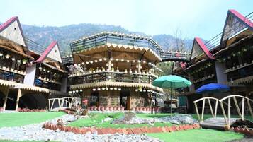 Voorkant van accommodatie