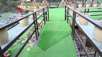 Voorkant van accommodatie