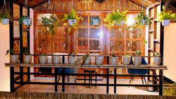 Voorkant van accommodatie