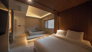 Suíte premier | Roupas de cama premium, escrivaninha, Wi-Fi de cortesia, roupa de cama