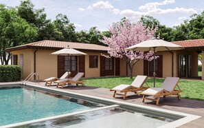 Deluxe Room, 1 Bedroom, Air conditioning, Pool View | Children’s pool - Agriturismo Agricoccinella - Pool&Restaurant (Piombino)