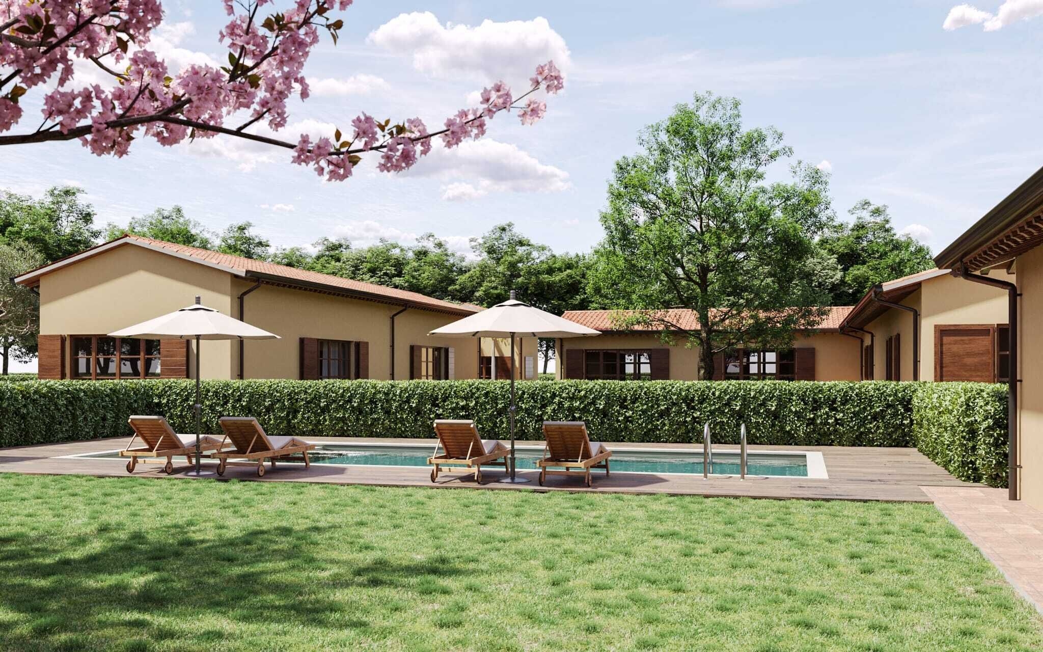 Deluxe-Zimmer, 1 Schlafzimmer, Klimaanlage, Poolblick | Pool