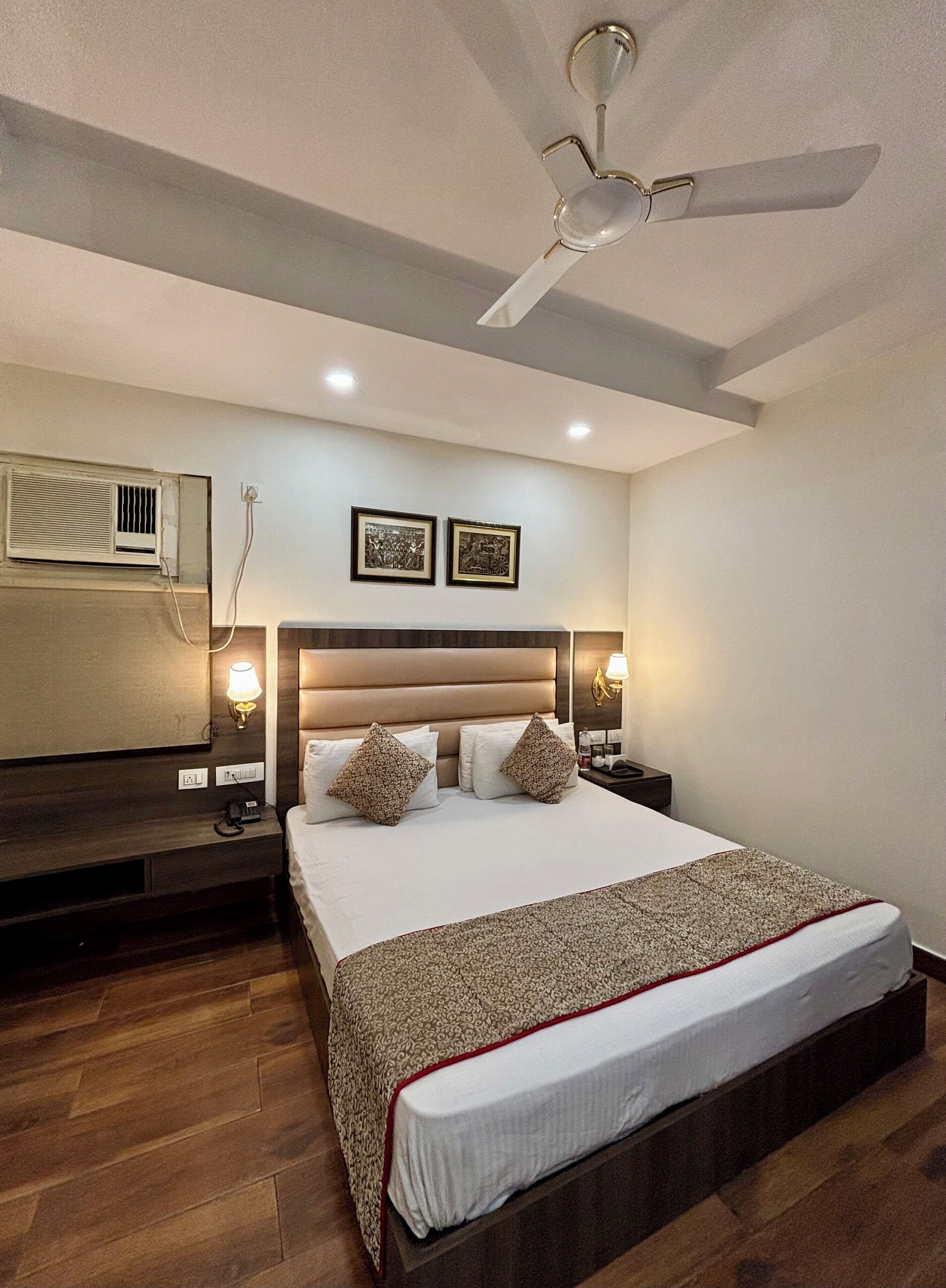 Dobbeltrom, byutsikt | Wi-fi (inkludert) og rullestolvennlig