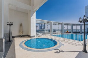 Pool - Comfortable Downtown Apartment w/ City Skyline Vws (Dubai)