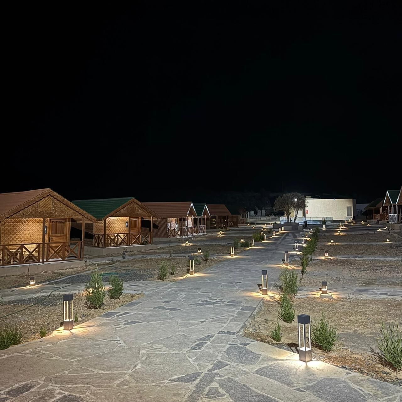 Khuôn viên nơi lưu trú