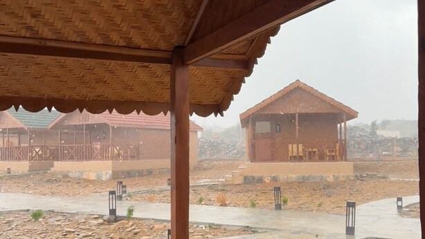 Khuôn viên nơi lưu trú