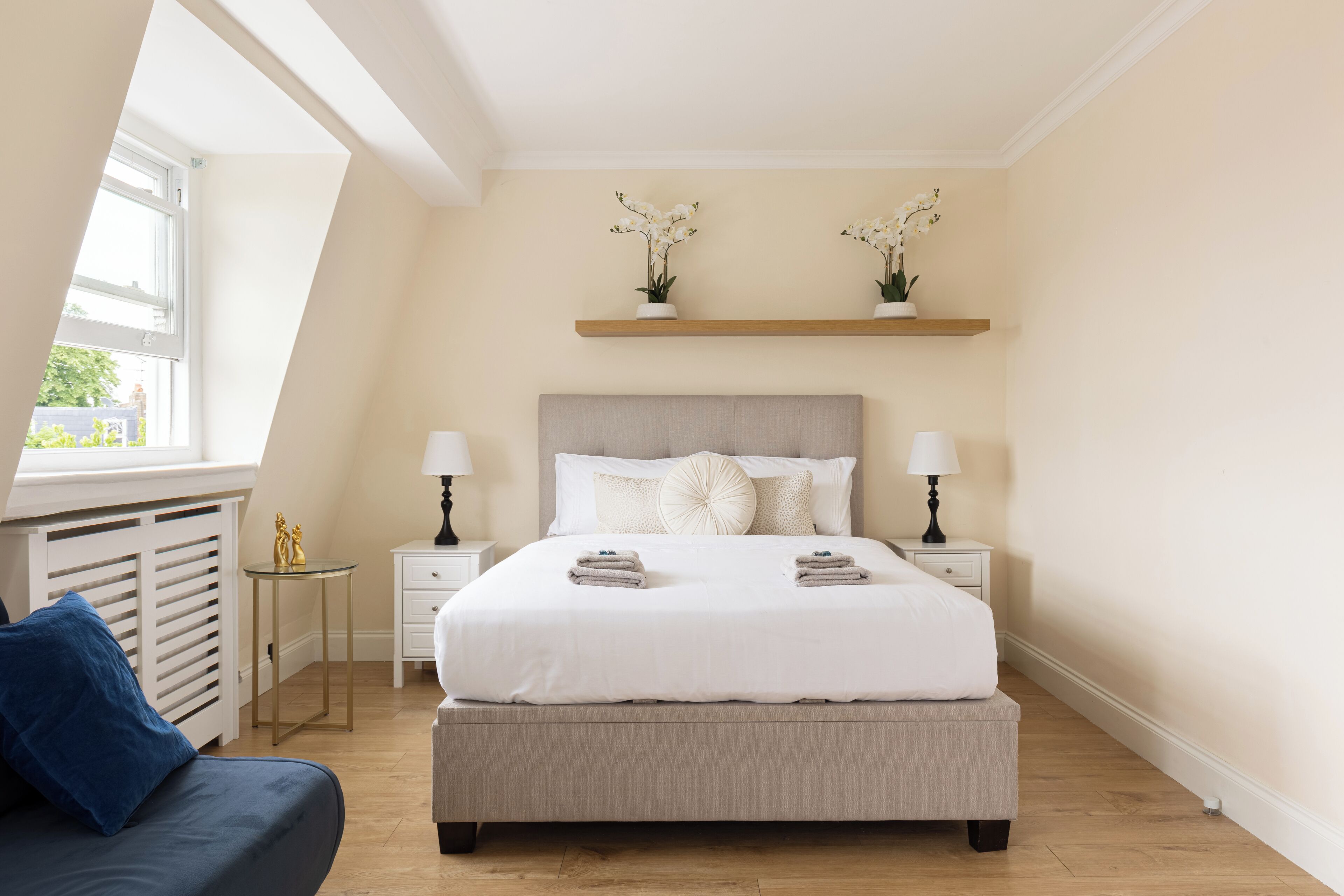 1 soverom, strykejern/-brett, wi-fi og sengetøy