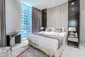 华丽公寓, 阳台, 城市景观 | 免费 WiFi