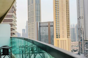 Appartement Deluxe, balcon, vue ville | Balcon