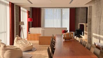 50-inch flat-screen TV with digital channels