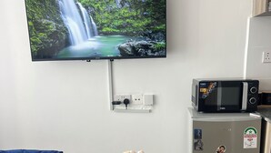 1 chambre, fer et planche à repasser, Wi-Fi, draps fournis