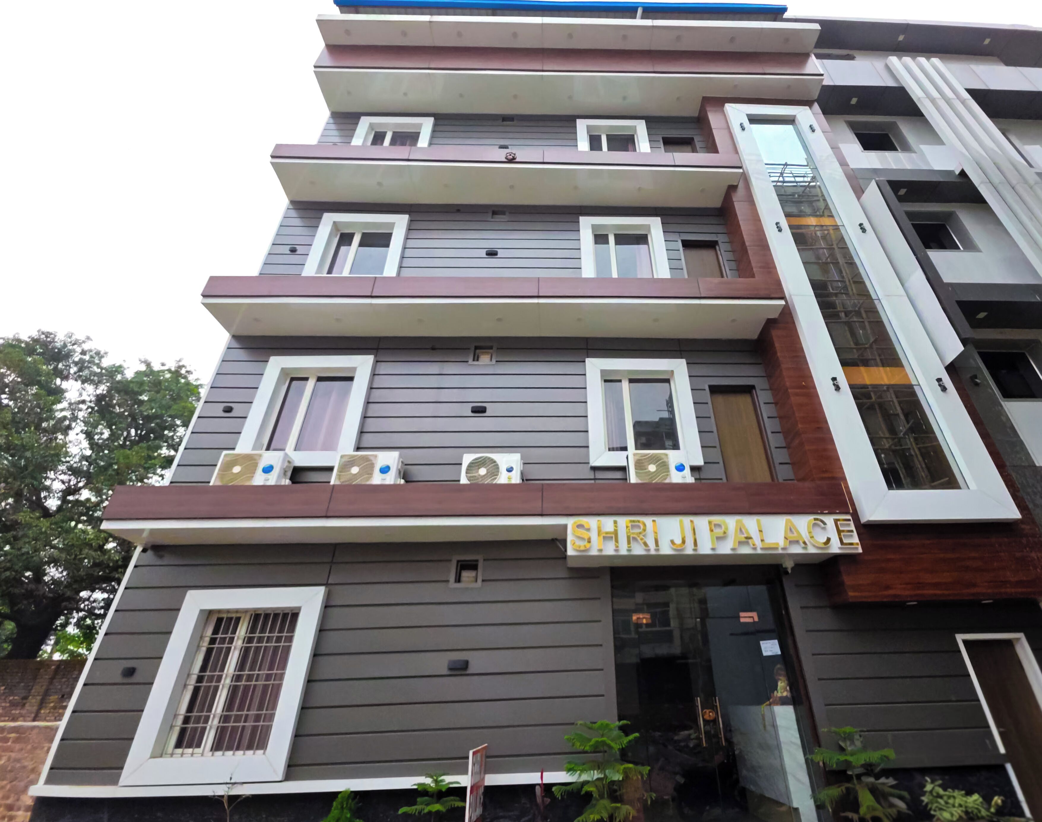 Fassade der Unterkunft