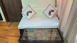 Rollaway beds, free WiFi, bed sheets - Pearl Suites at Omex Enternity (Mathura)