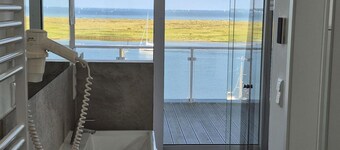 Modern apartment with exceptional sea view and balcony at Marina Wendtorf