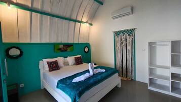 Chambre Double, climatisation, vue piscine | Wi-Fi gratuit